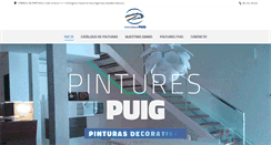 Desktop Screenshot of pinturespuig.com